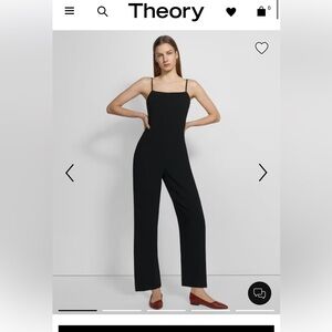 Theory Cami Admiral Crepe jumpsuit